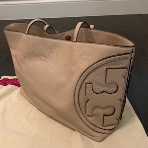 Tory Burch Blush Leather Tote